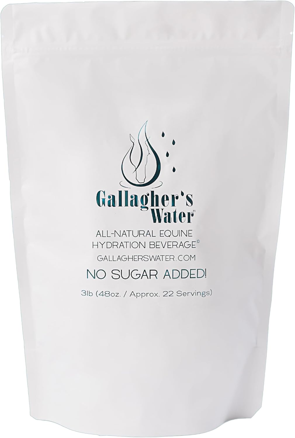 All-Natural Equine Hydration Beverage with Electrolytes and Minerals for Horses - No Sugar