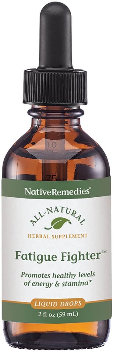 All Natural Herbal Supplement for Energy Support and Stamina - 59 mL Bottle