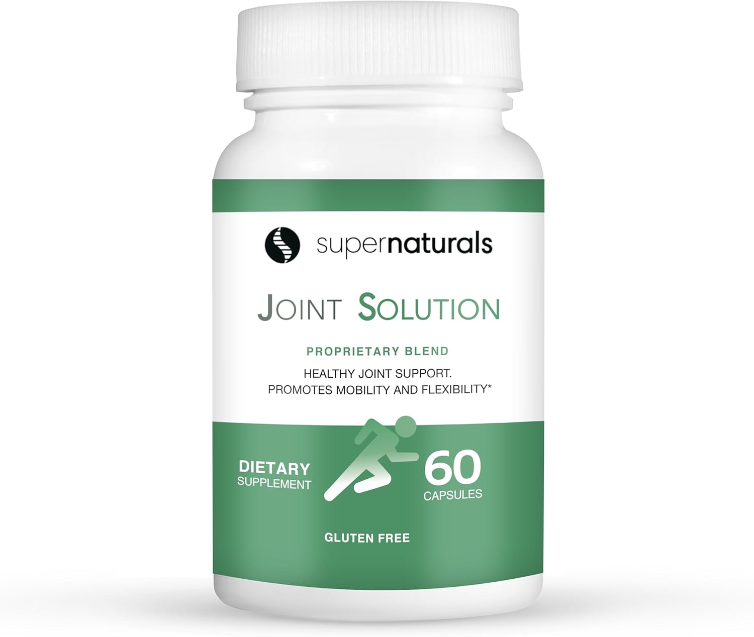 All-Natural Joint Support Supplement with Glucosamine, Chondroitin, MSM, and Turmeric - 60 Capsules for Men, Women, Adults - Gluten-Free & Non-GMO