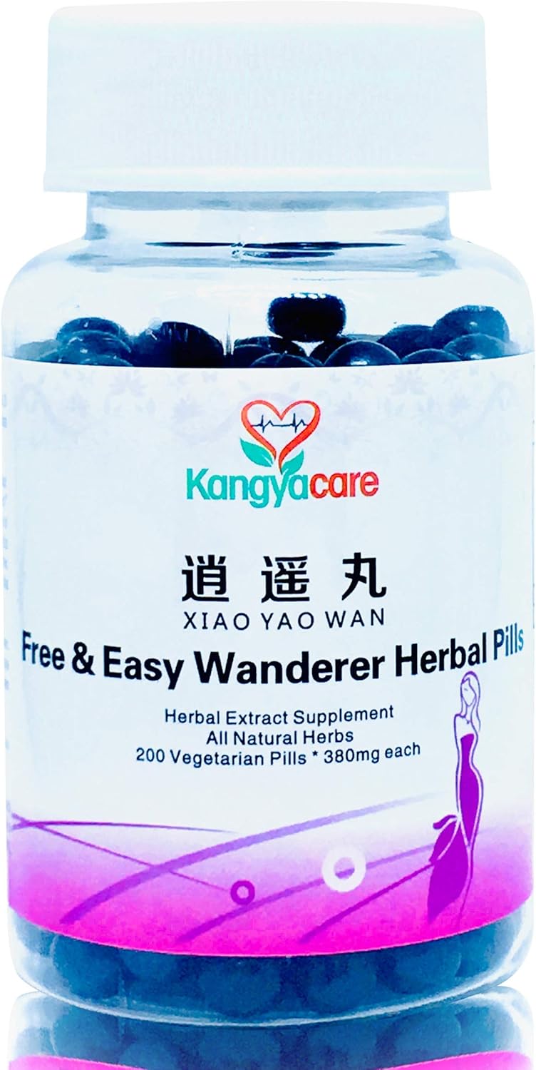 All Natural Kangyacare Xiao Yao Wan Herbal Pills - Support Women's Health, Stress Relief, Menopause - 200ct - Promote Hormonal Balance & Well-being