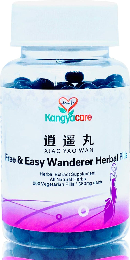 All Natural Kangyacare Xiao Yao Wan Herbal Pills - Support Women's Health, Stress Relief, Menopause - 200ct - Promote Hormonal Balance & Well-being