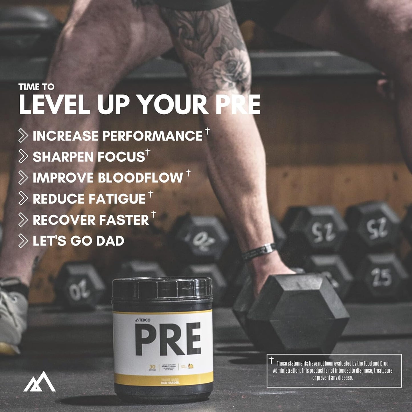 All Natural Pre Workout Powder for Men - Zero Artificial Sweeteners - BCAA, Creatine, Beta Alanine, L-Citrulline - Citrulicious Flavor - 30 Servings