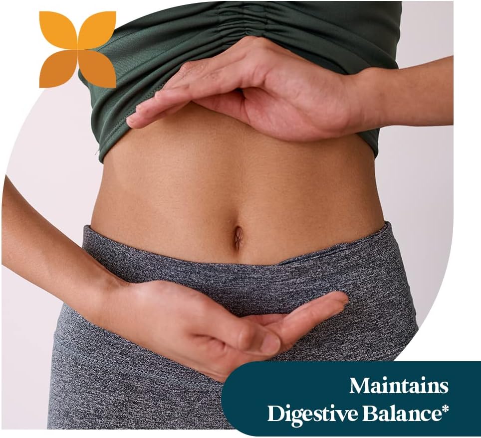 All Natural Probiotic Supplement with 51 Billion CFU for Healthy Gut Flora & Immune Health - Vegan, Non-GMO - 60 Capsules