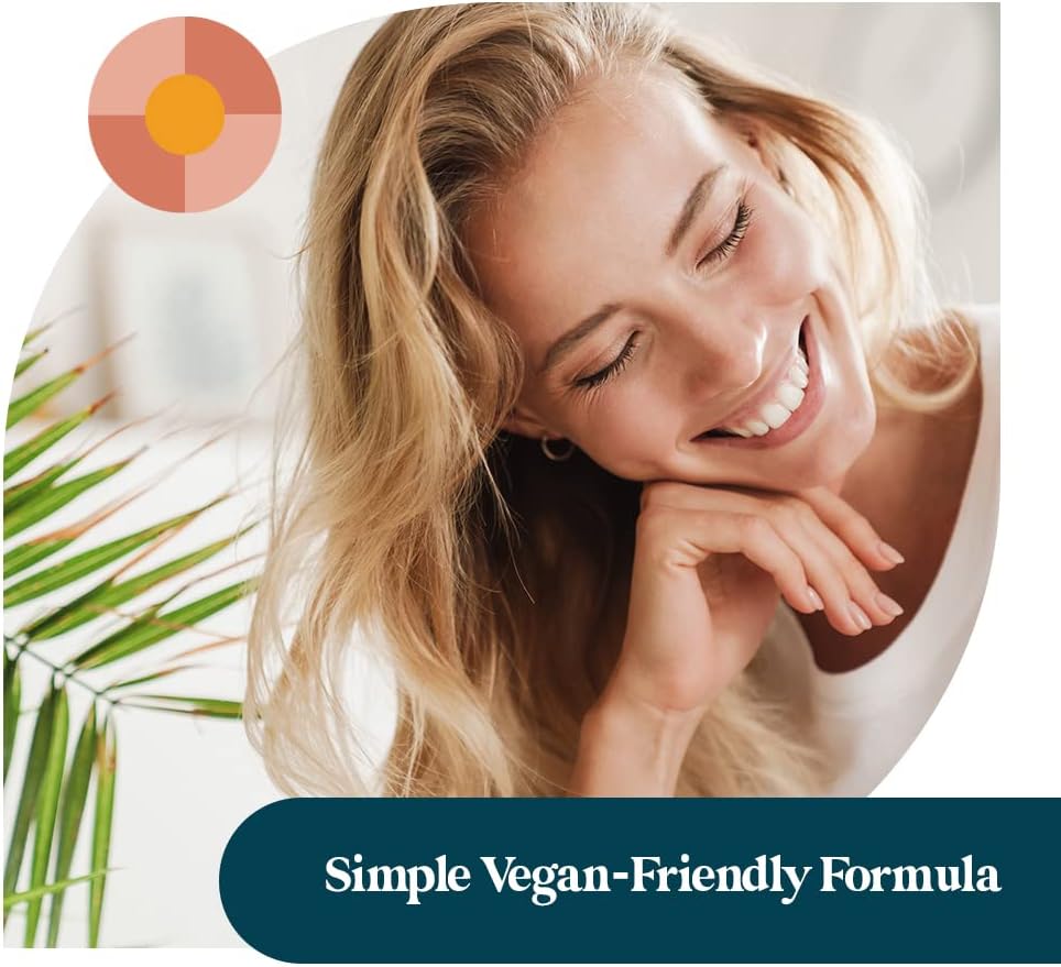 All Natural Probiotic Supplement with 51 Billion CFU for Healthy Gut Flora & Immune Health - Vegan, Non-GMO - 60 Capsules