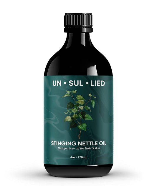All-Natural Stinging Nettle Oil for Hair Growth and Skin Care - 4 oz for Men and Women