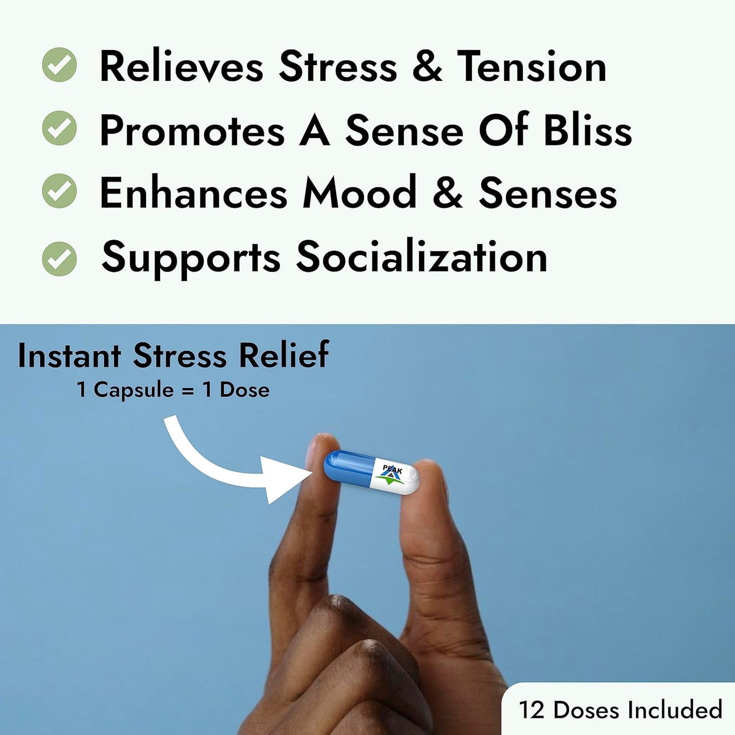All Natural Stress Relief Supplement: Vita Supplements Peak Formula