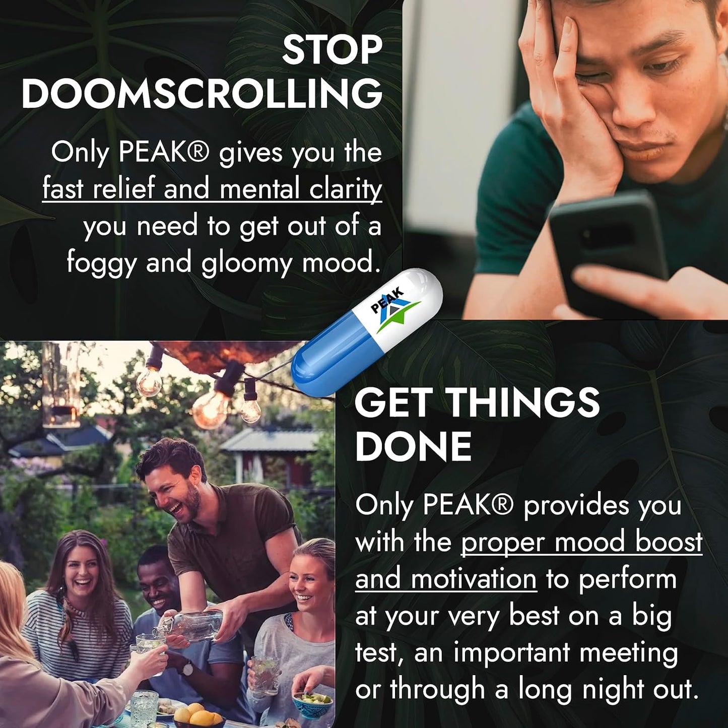 All Natural Stress Relief Supplement: Vita Supplements Peak Formula