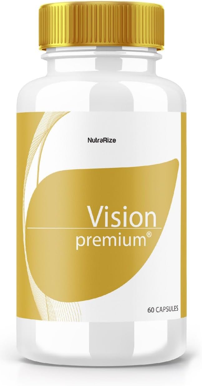 All-Natural Vision Premium Supplement for Healthy Eyes - 60 Capsules