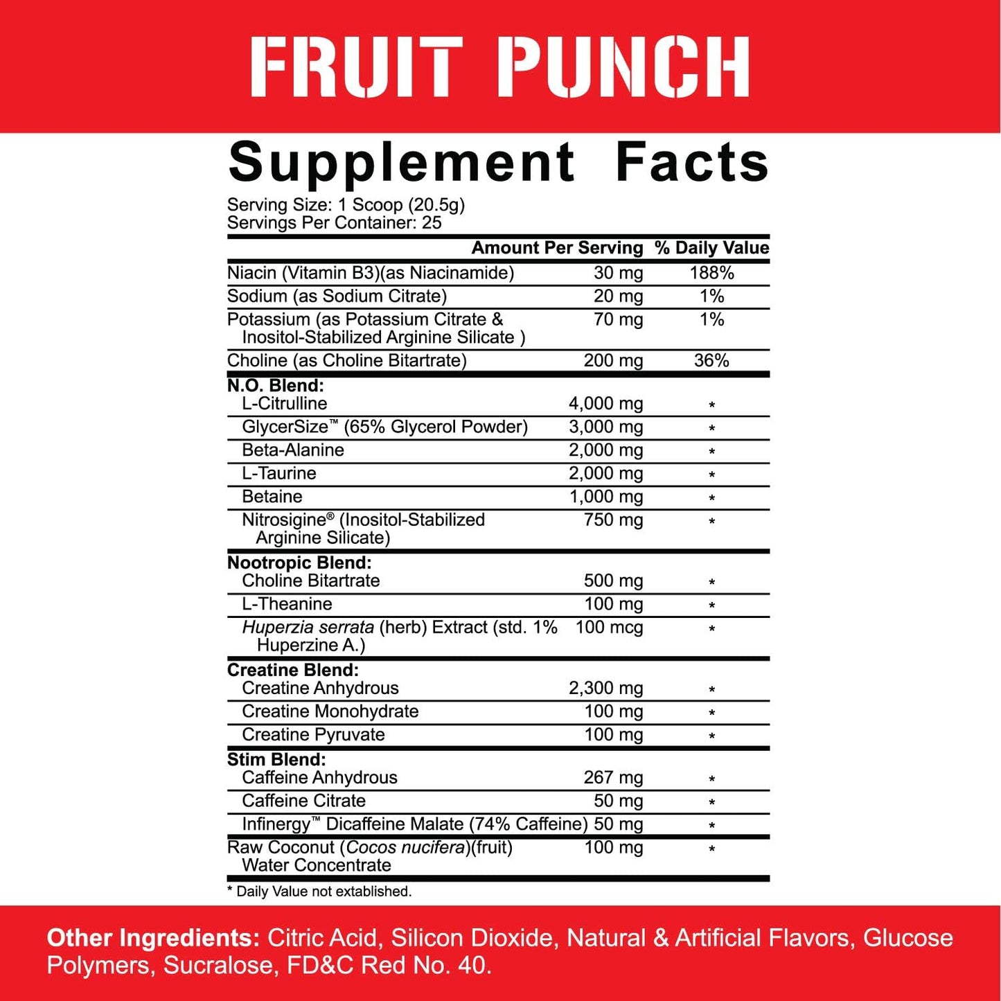 AllDayYouMay Caffeinated BCAA Powder & Reloaded Pre-Workout Bundle by 5% Nutrition - Southern Sweet Tea & Fruit Punch Flavors