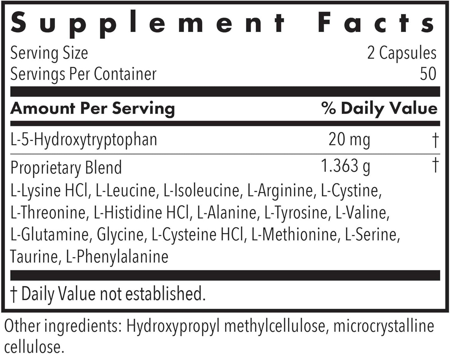 Allergy Research Group Free Aminos Supplement - Essential Amino Acids Complex for Lean Muscle Mass & Digestive Health - 100 Vegetarian Capsules