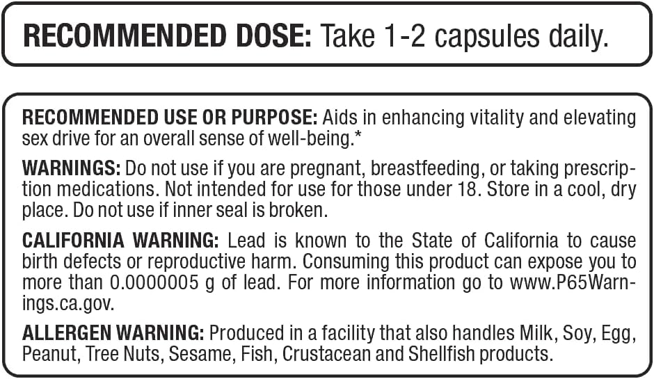 ALLMAX Nutrition LongJack Tongkat Ali Capsules - 60 Count - Men’s Health Supplement for Improved Vitality - 60 Servings