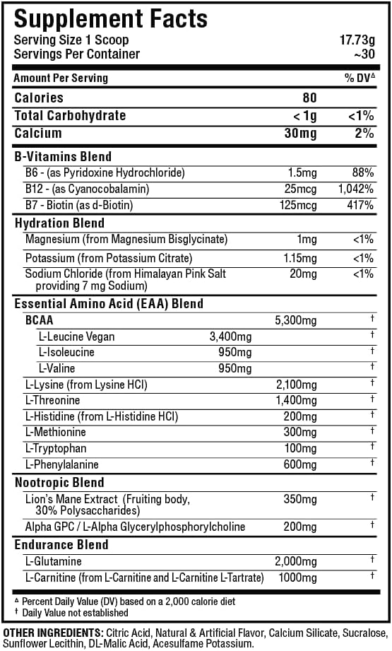 ALLMAX Nutrition MUSCLEAA Xtreme Lime Margarita Powder - 532g - EAAs, BCAAs & Hydration - 30 Servings