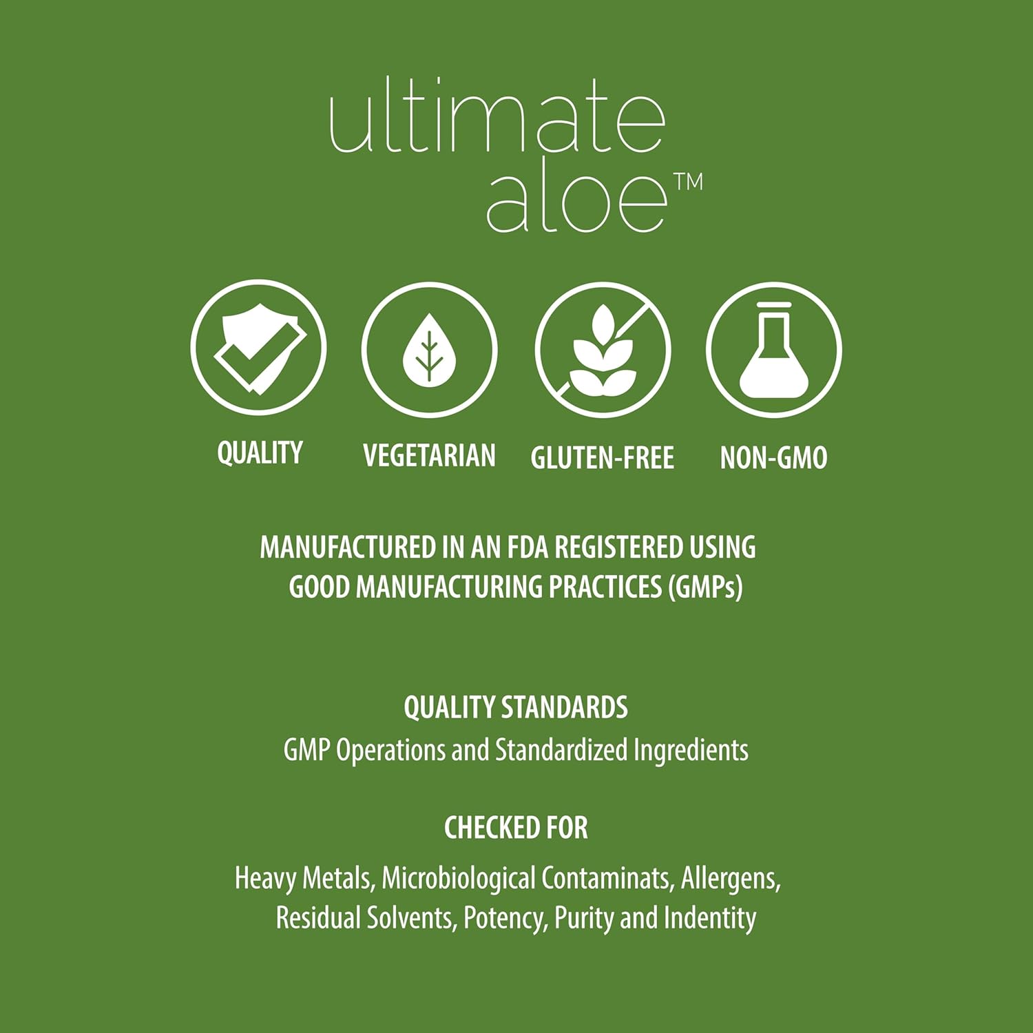 Aloe Vera Juice for Gut Health, Digestive Comfort, and Immune Support - Strawberry & Kiwi Flavor - 16 Servings