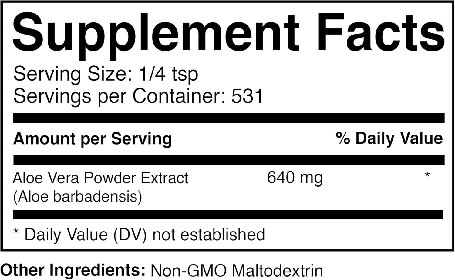 Aloe Vera Powder 200:1 for Skin Care & Health Benefits - Natural, Vegan, Non-GMO (12 oz)