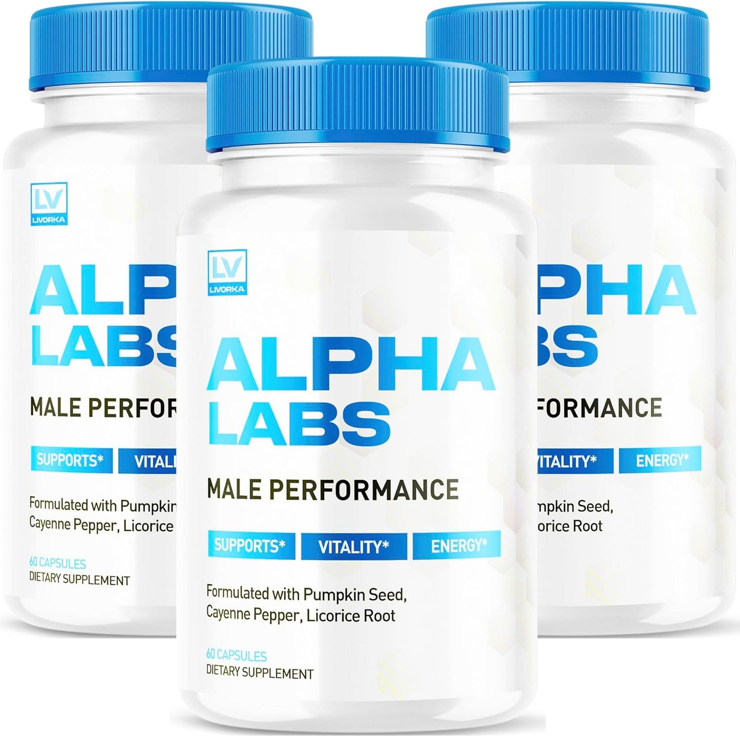 Alpha Labs Max Performance Capsules - 3 Month Supply for Enhanced Strength and Performance