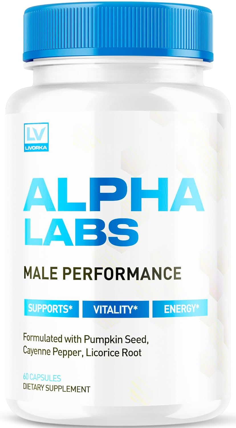 Alpha Labs Max Performance Capsules - Advanced Formula for Strength (60 Capsules)
