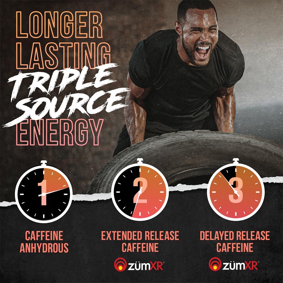 Alpha Lion Core Pre Workout Powder: Performance Booster with Creatine, Beta Alanine, L-Citrulline, and Tri-Source Caffeine - Alpha Punch Flavor, 60 Servings