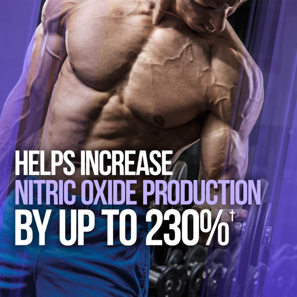 Alpha Lion Gains Candy: Nitric Oxide Booster for Muscle Pump & Mental Focus - 60 Capsules