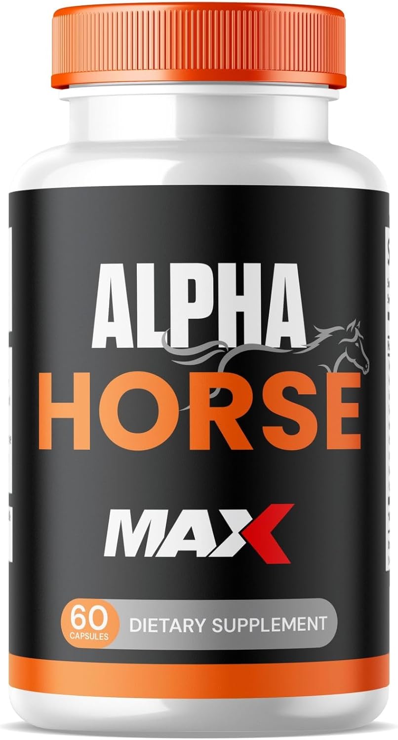 AlphaHorse MAX Capsules - Natural Support for Maximum Performance (60 Capsules)