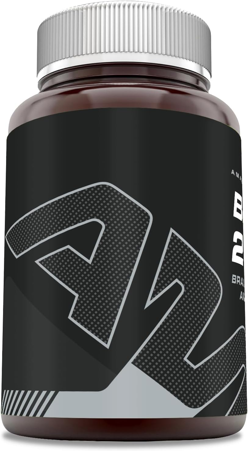 Amazing Nutrition BCAA 2:1:1 1000 Mg Pre-Workout Supplement - 400 Capsules - Non-GMO - Gluten-Free - USA Made