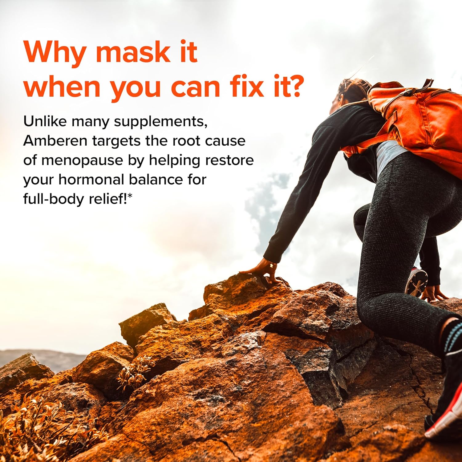 Amberen: Clinically Proven Menopause Relief for 12 Symptoms, 3 Month Supply