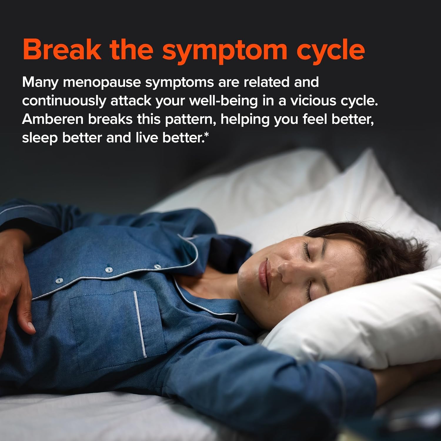 Amberen: Clinically Proven Menopause Relief for 12 Symptoms, 3 Month Supply