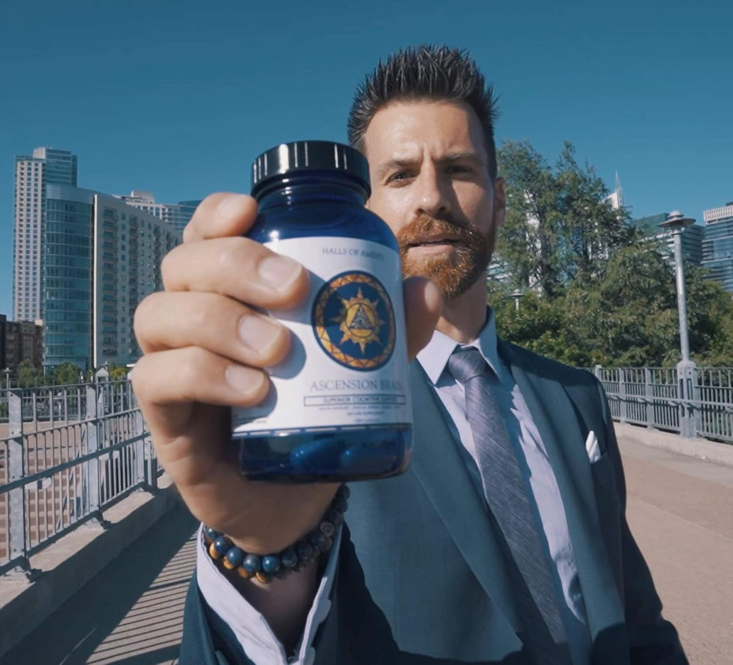 Amenti Halls Ascension Brain Nootropic Supplement 50 Capsules - Boost Cognitive Function