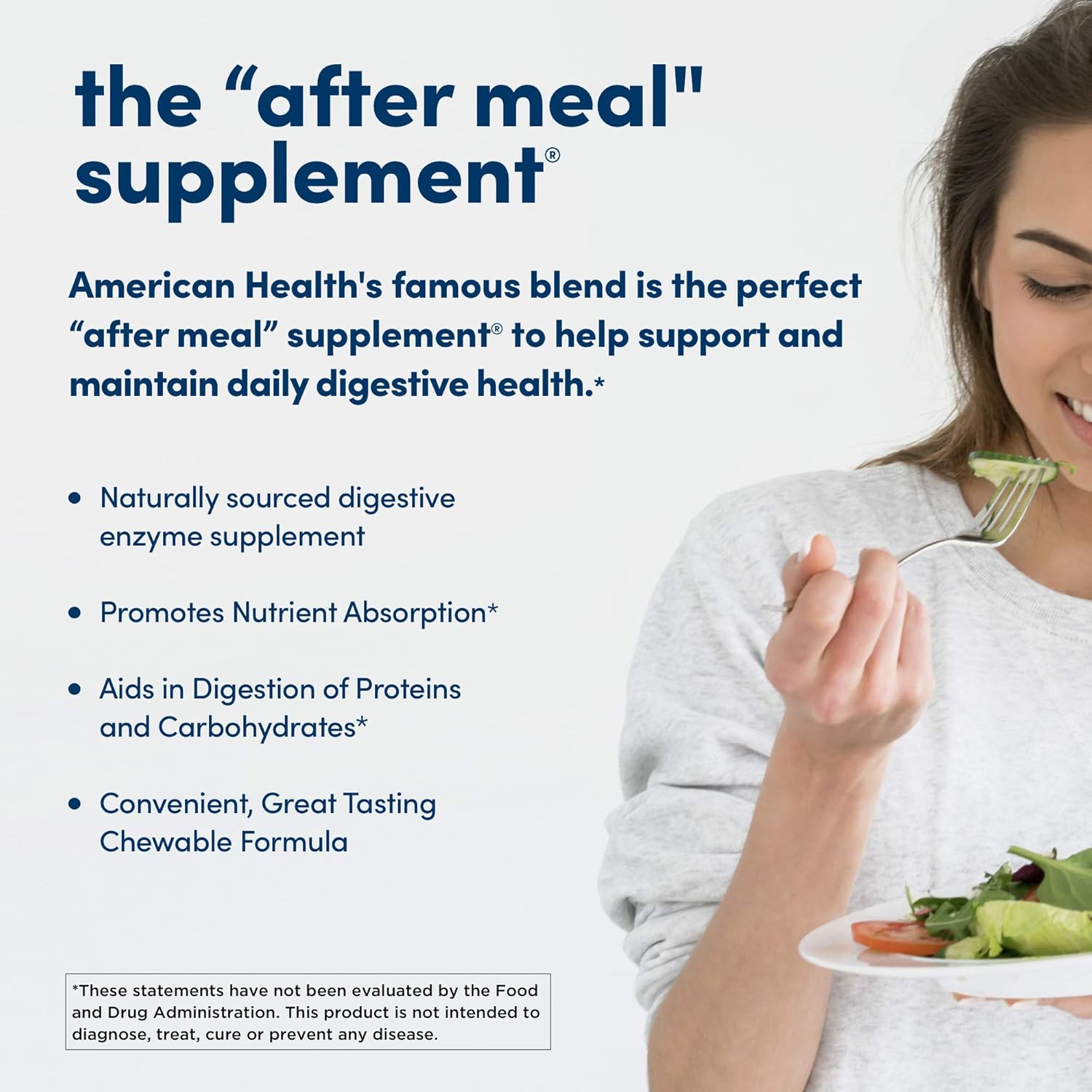 American Health Papaya Digestive Enzyme Chewables 600 Count & Enzyme Plus 90 Count - Digestive Support Supplements for Optimal Health