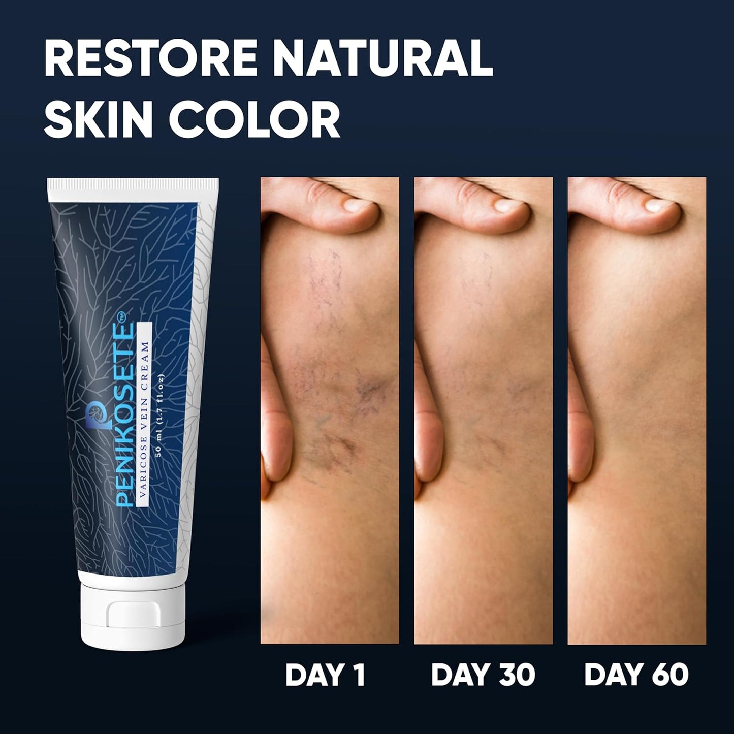America's First Ashwagandha Cream and Ayurvedic Tablets Kit for Vein Care, Varicose Veins, and Circulation Boost