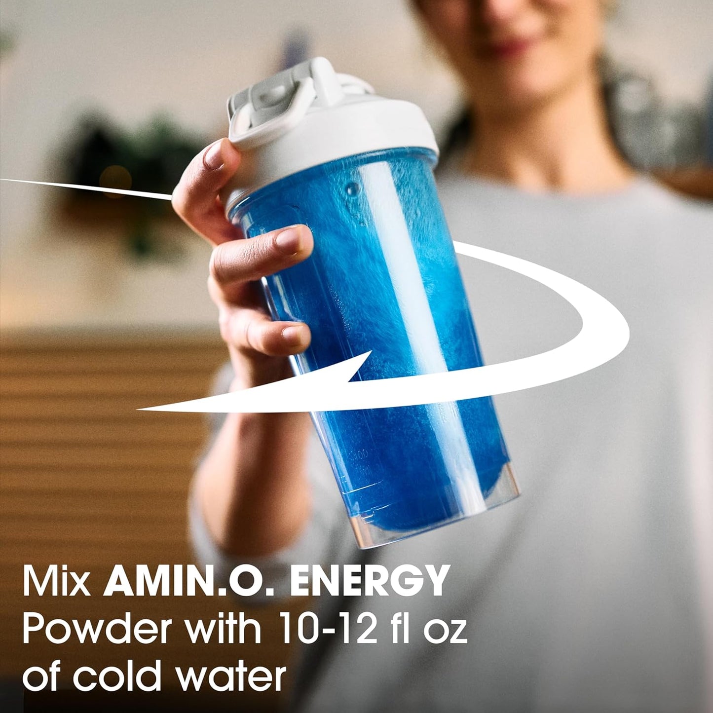 Amino Energy Pre Workout Powder with Green Tea, BCAA, Amino Acids, Green Coffee Extract - Fruit Fusion Flavor, 30 Servings