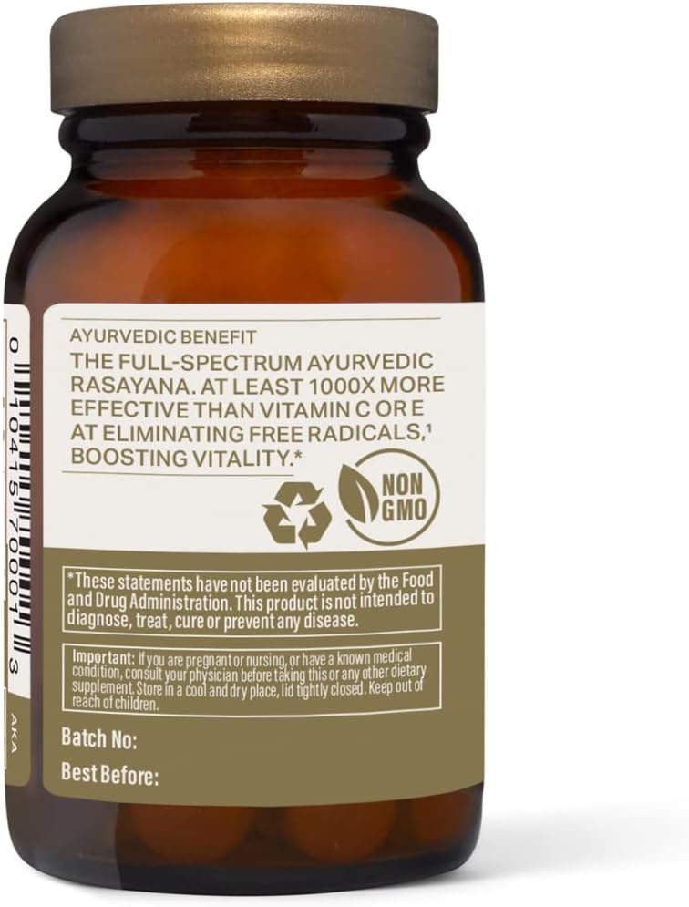 Amrit Kalash Ambrosia Herbal Supplement | Natural Antioxidant for Brain & Immunity Health | Proven Chemotoxicity Support
