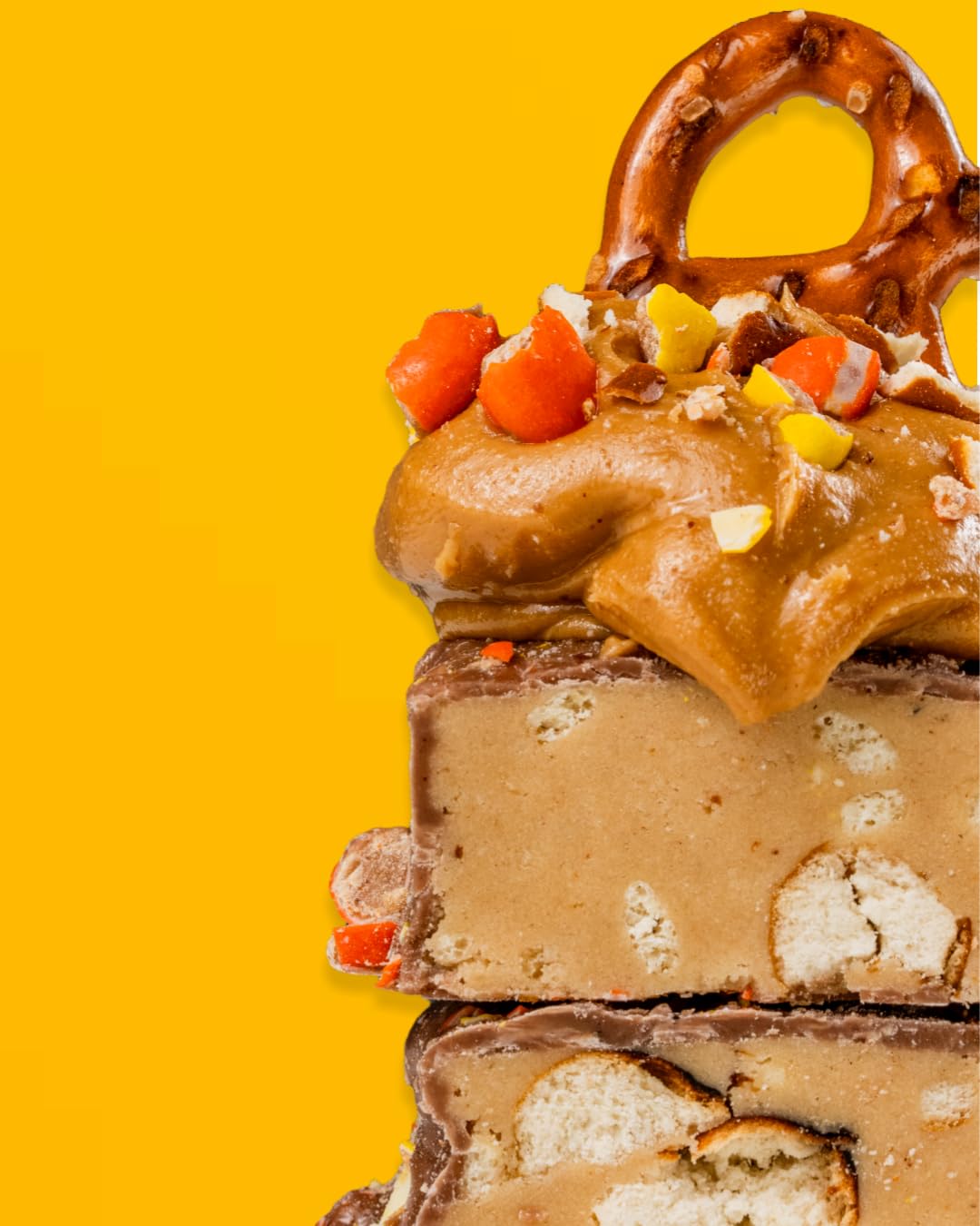 Anabar Protein Bar - High-Protein Candy Bar Without Sugar Alcohol - Milk Chocolate Monster Cookie Crunch Flavor (12 Bars)