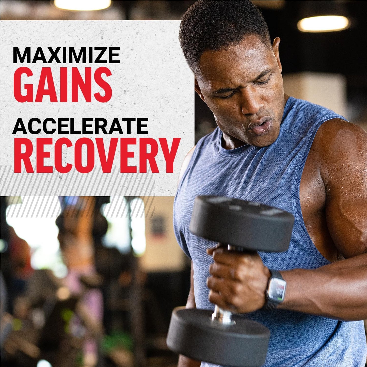 Anabolic Muscle Builder Supplements for Men, Supports Muscle, Strength, Recovery - 150 Capsules