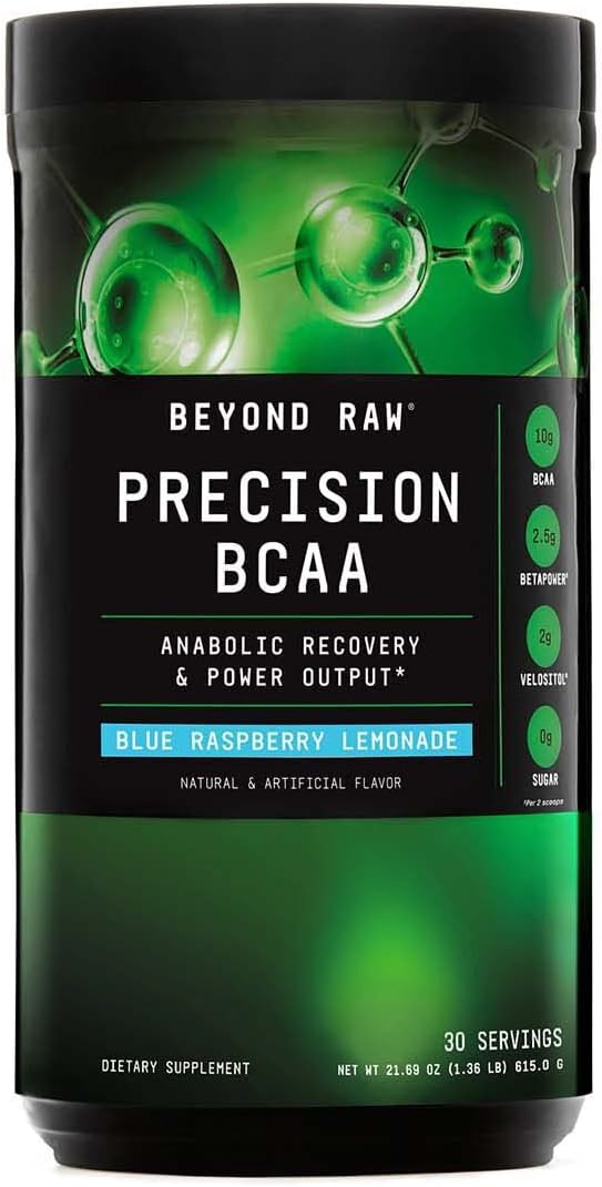 Anabolic Recovery & Power Output BCAA Powder - Blue Raspberry Lemonade - 30 Servings