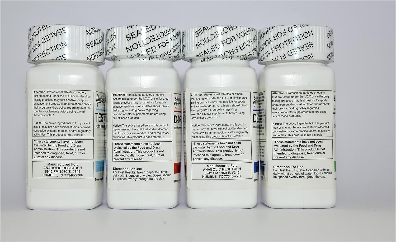 Anabolic Research Mass Stack - Test-600x, D-drodiol 25, Deca 200, Tren 75 - 30 Day Supply