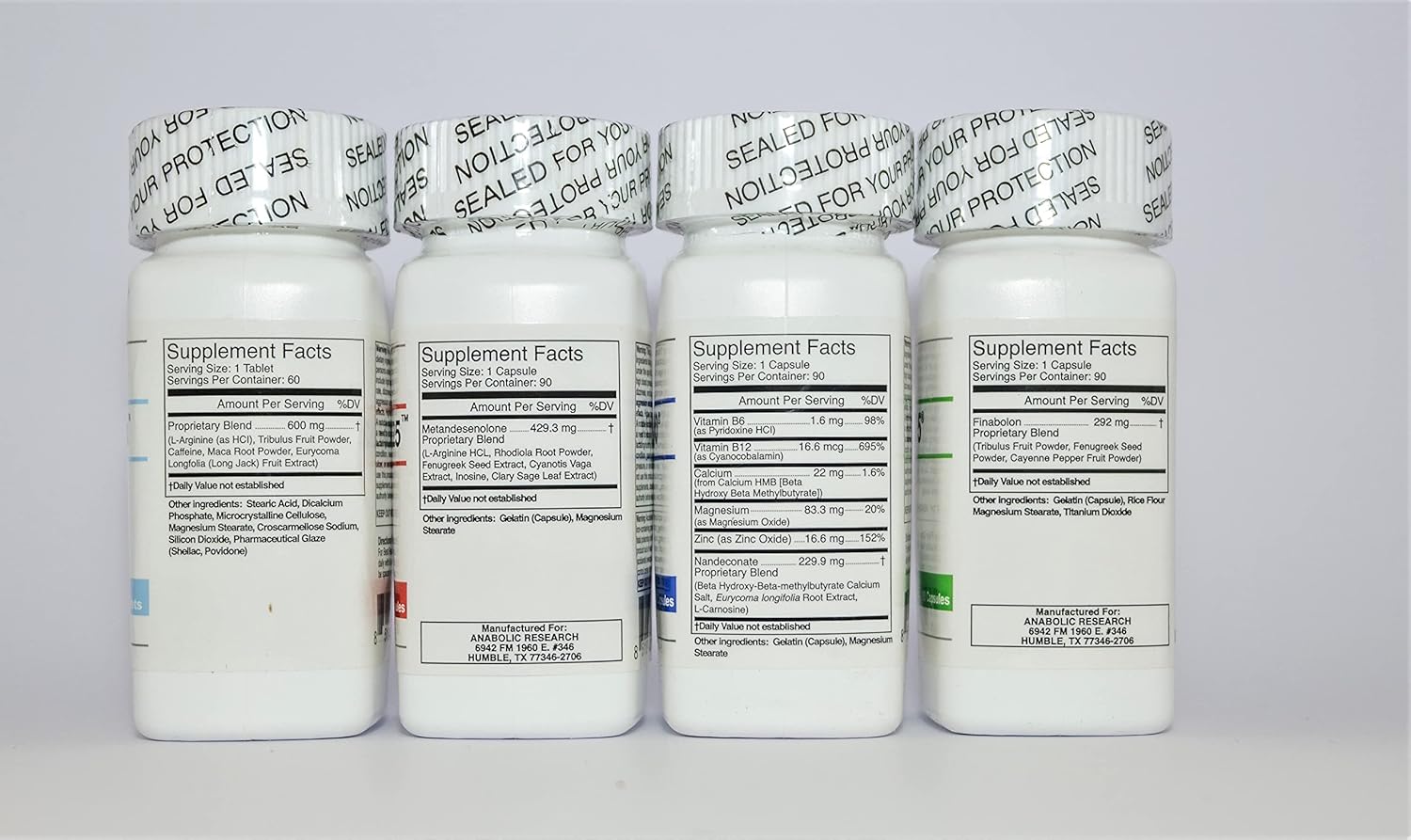 Anabolic Research Mass Stack - Test-600x, D-drodiol 25, Deca 200, Tren 75 - 30 Day Supply