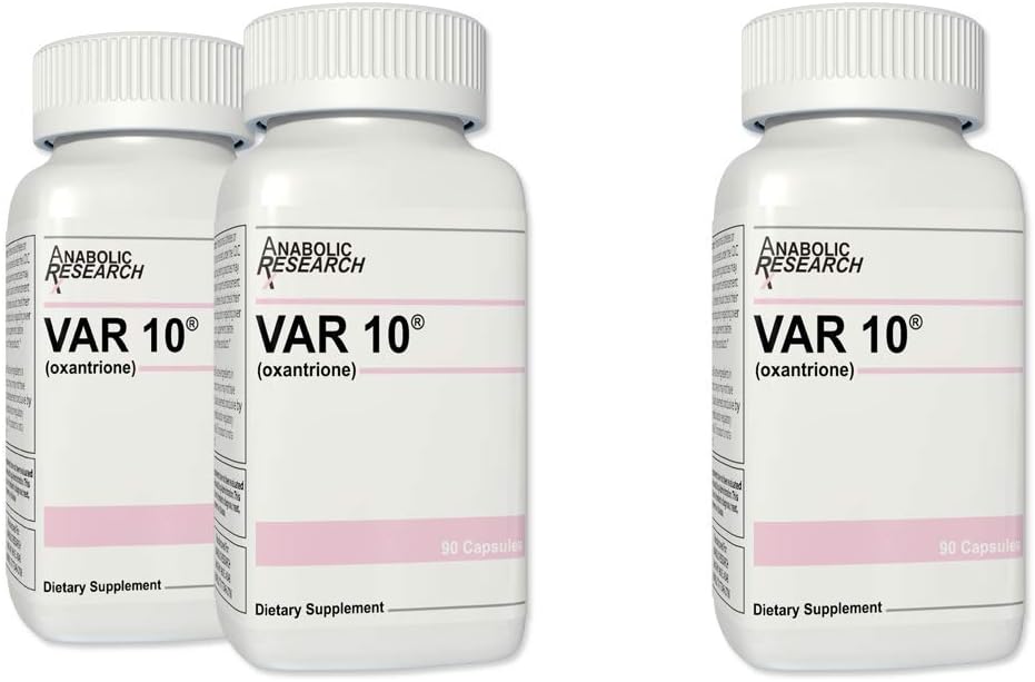 Anabolic Research VAR 10 Supplement - Boost Speed and Strength, Promote Lean Muscle Growth - 90 Day Supply