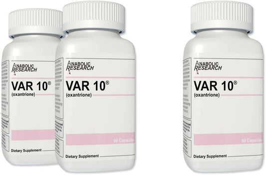 Anabolic Research VAR 10 Supplement - Boost Speed and Strength, Promote Lean Muscle Growth - 90 Day Supply