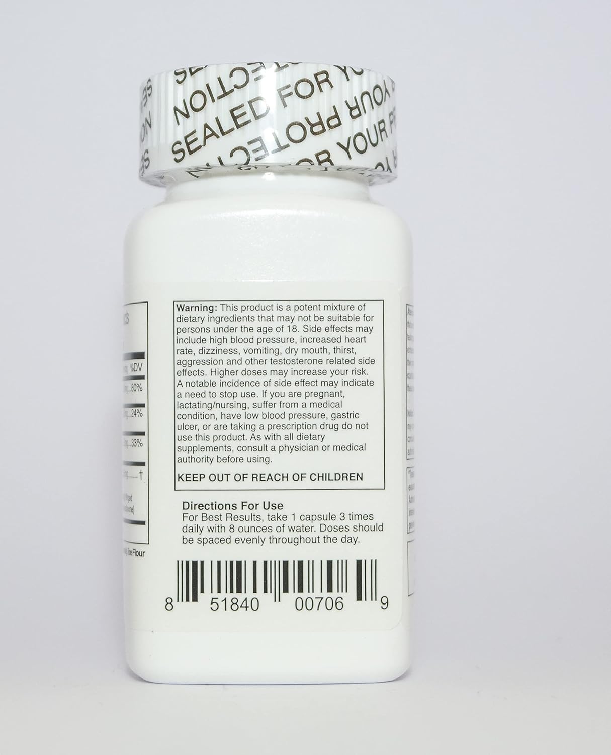 Anabolic Research VAR 10 Testosterone Support Supplement for Speed & Strength - Lean Muscle Builder - 30 Day Supply