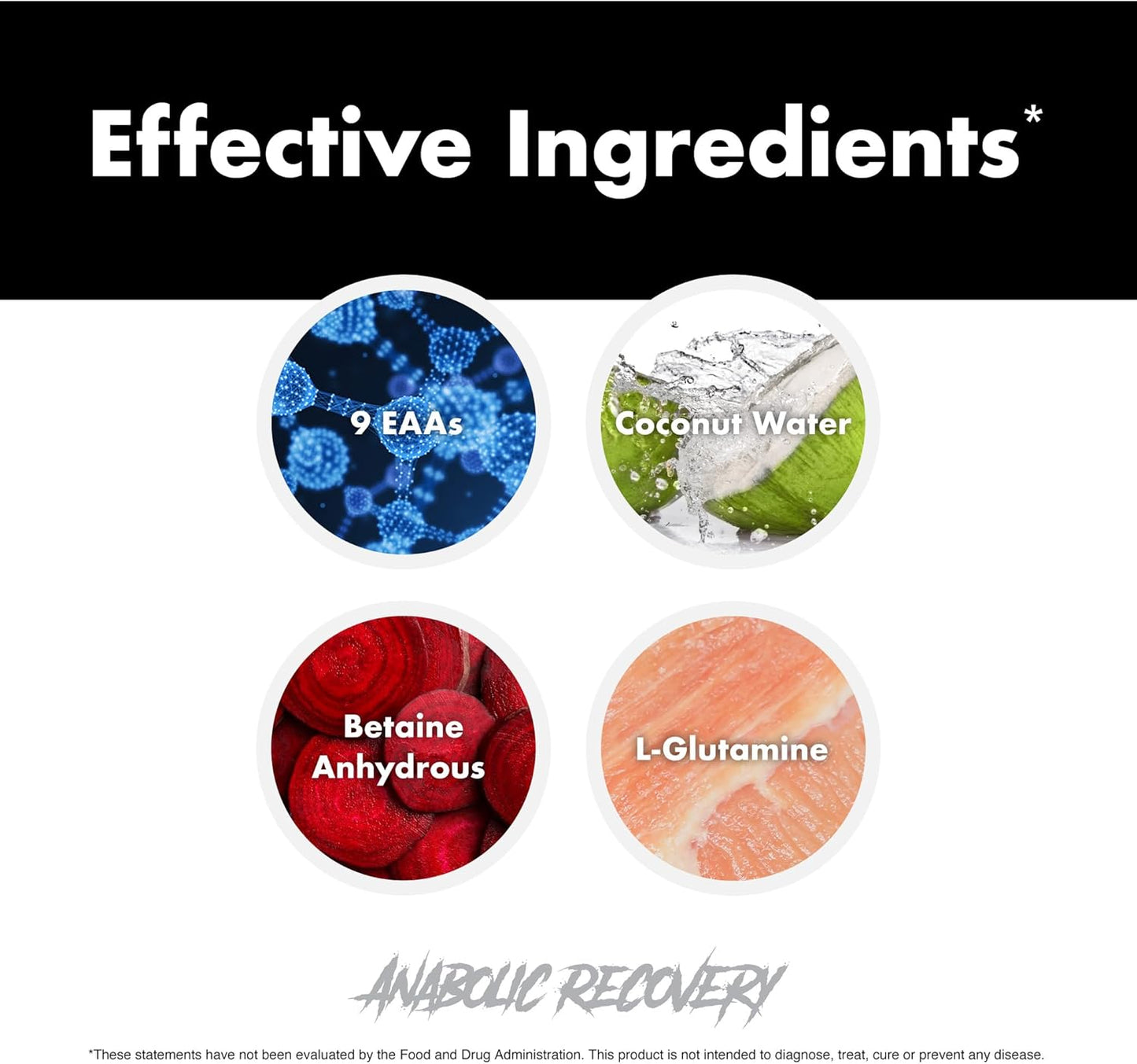 Anabolic Warfare Anabolic Recovery - BlackBerry Lemonade Flavor, 30 Servings - Essential Amino Acids for Post-Workout Muscle Building and Premium Hydration