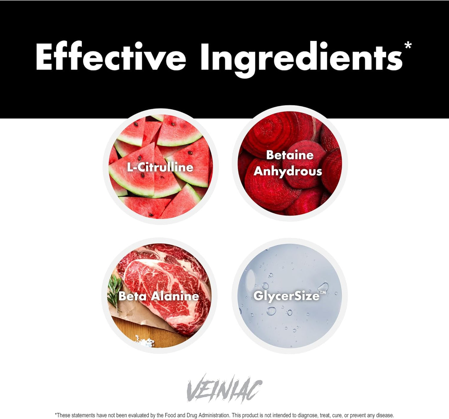 Anabolic Warfare Veiniac Muscle Pump Activator Supplement - Stimulant Free Pre-Workout with L-Citrulline, Betaine Anhydrous, & AGMass™ for Increased Nitric Oxide - 20 Servings