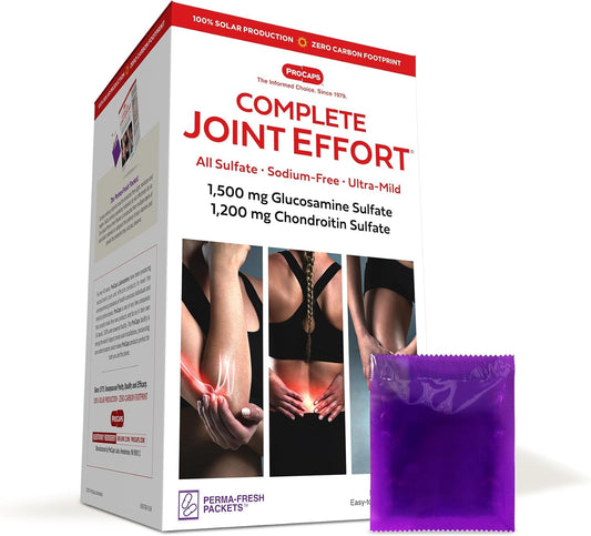 ANDREW LESSMAN Complete Joint Effort 120 Packets - Glucosamine & Chondroitin for Healthy Joints