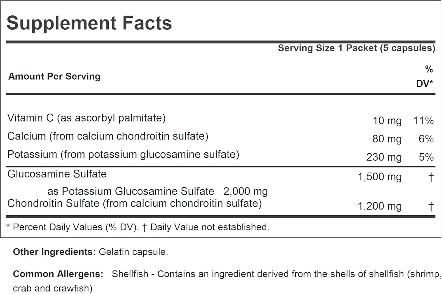 ANDREW LESSMAN Complete Joint Effort 120 Packets - Glucosamine & Chondroitin for Healthy Joints
