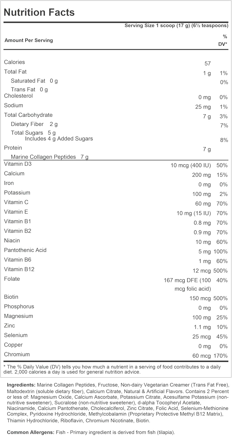 Andrew Lessman Vanilla Secure MCP Complete Meal Replacement - 30 Servings, Low-Calorie, High Marine Collagen Peptides, Skin & Joint Health