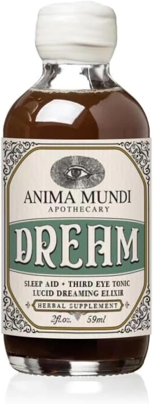 Anima Mundi Apothecary Lucid Dream Elixir: Third Eye Tonic for Visionary Sleep (2 oz)