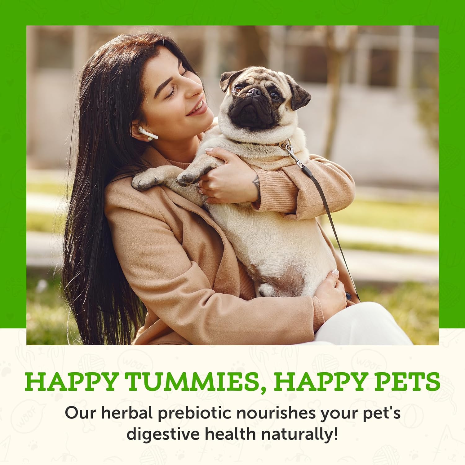 Animal Essentials Healthy Gut Herbal Prebiotic for Dogs & Cats - Gut Health Blend with Organic Human Grade Herbs - Veterinarian Recommended Liquid Tonic - 2 Fl Oz