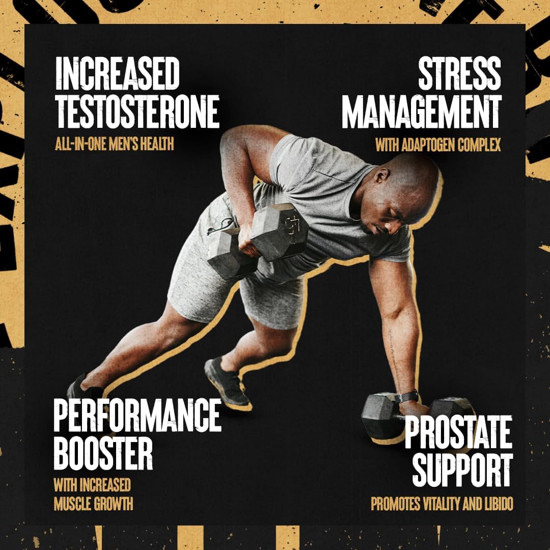 Animal TNT+ - Men's Prostate and Stress Support Supplement with Adaptogens and Nitric Oxide Boost