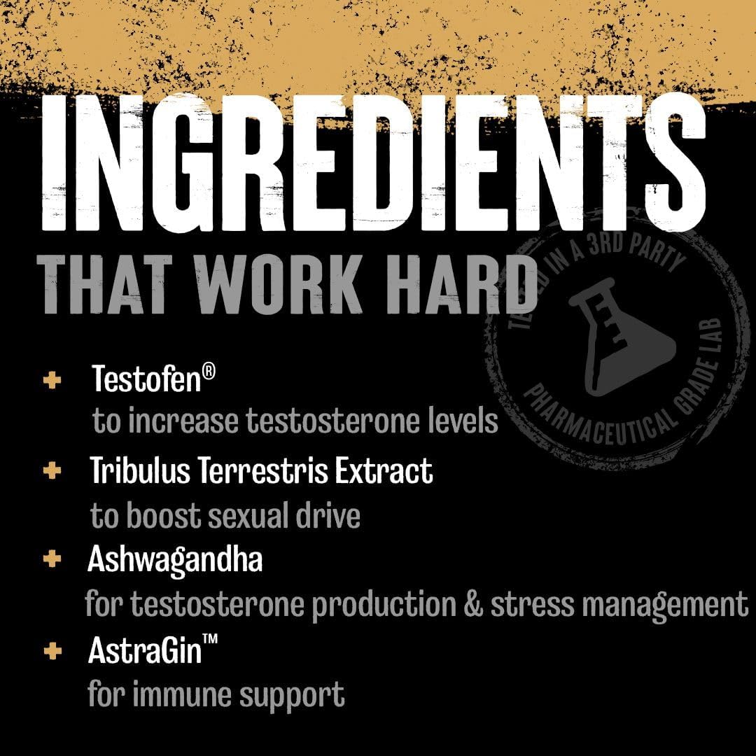 Animal TNT+ - Men's Prostate and Stress Support Supplement with Adaptogens and Nitric Oxide Boost