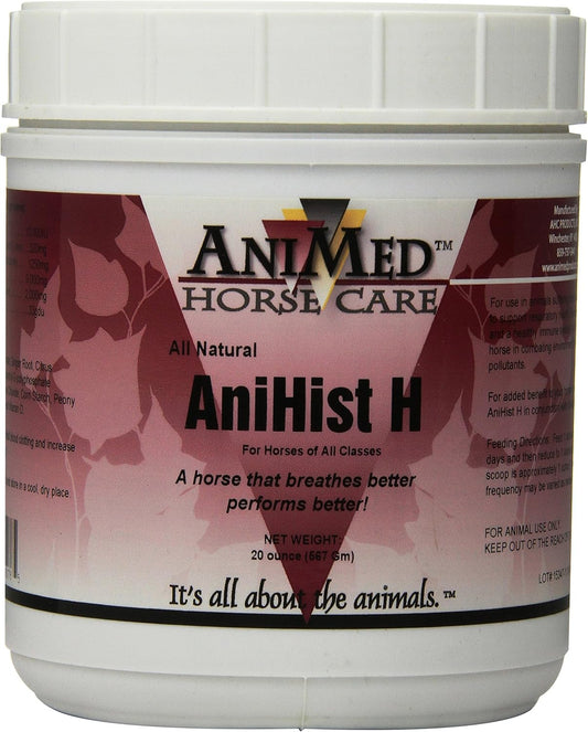 AniMed Anihist-H Horse Supplement for Maintaining Healthy Histamine Levels, 20 oz