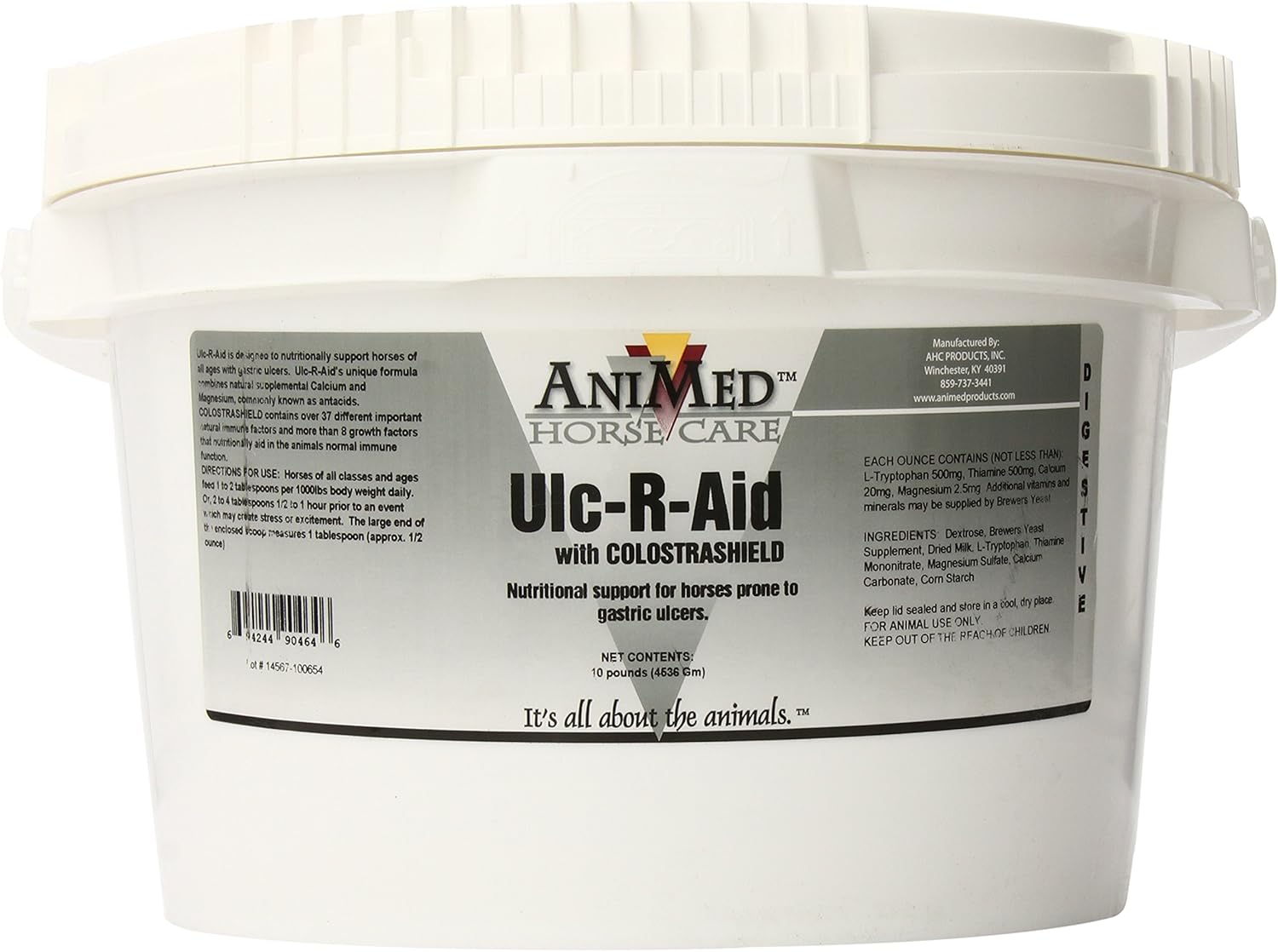 AniMed Ulc-R-Aid Horse Nutritional Supplement - 10 lb Size